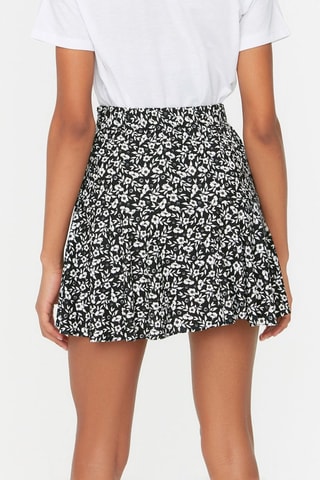 Falda evasé - Multicolor