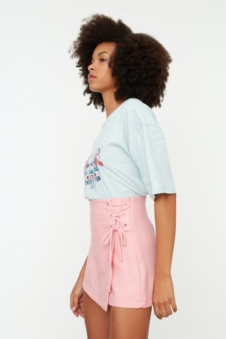 Falda pantalón - Rosa