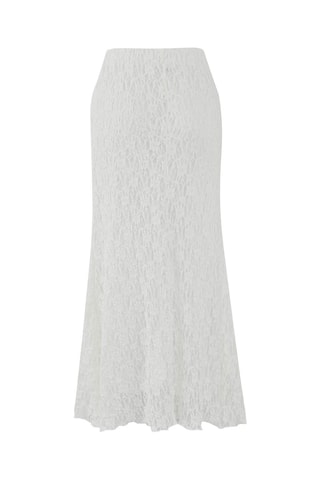 Falda larga - Blanco