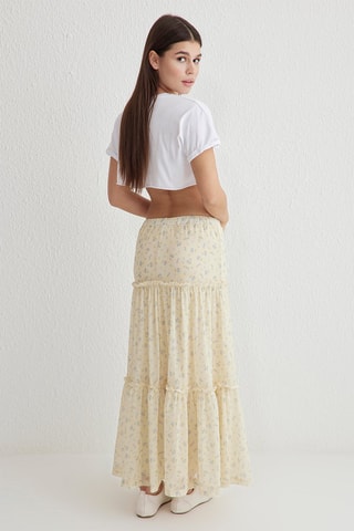 Saia comprida - Amarelo