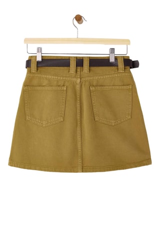Minifalda vaquera - Camel