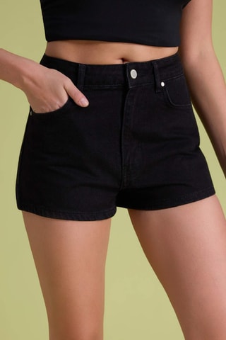 Short vaquero - Negro