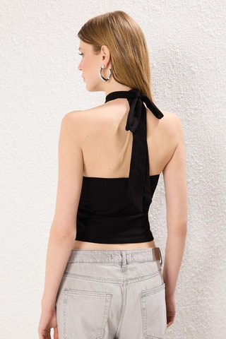 Crop top - Negro
