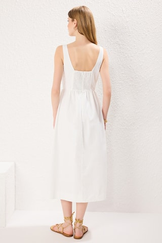 Vestido midi - Crudo