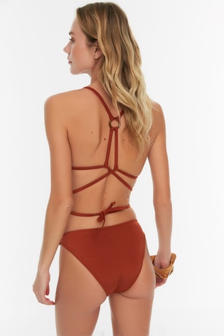 Braga de bikini - Marrón