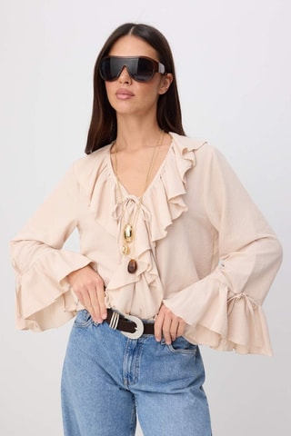 Blusa - Beige