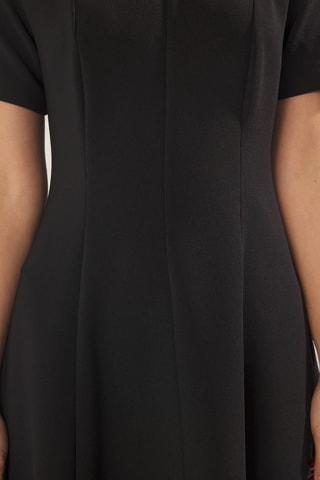 Vestido midi - Negro