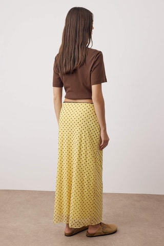 Falda larga - Amarillo