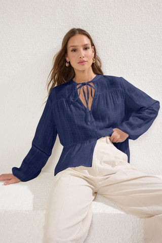 Camisa - Azul marino