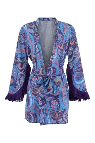 Kimono de playa - Azul