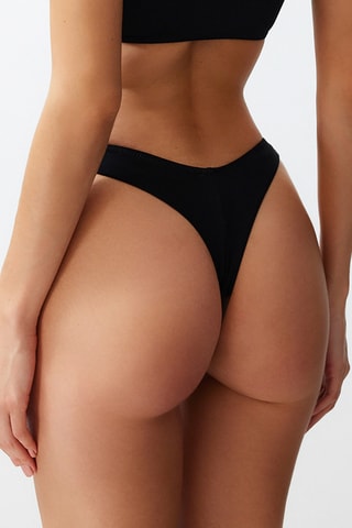 Braga de bikini - Negro