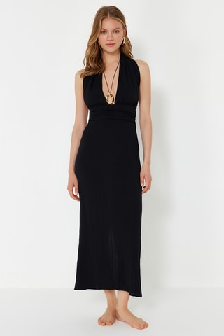 Vestido largo - Negro