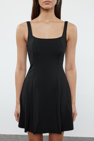 Vestido de playa - Negro