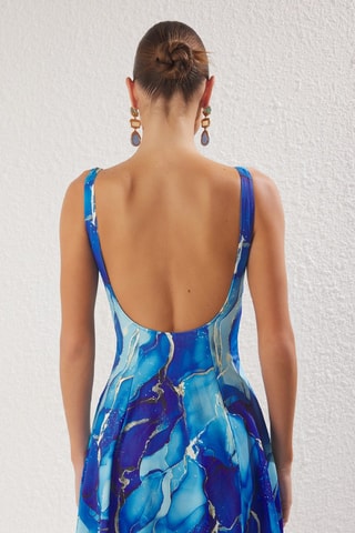 Vestido de playa - Azul