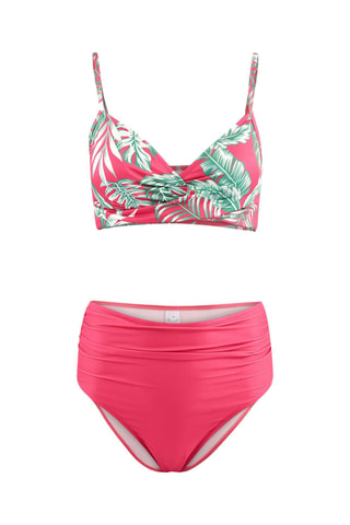 Bikini de talle alto - Rosa