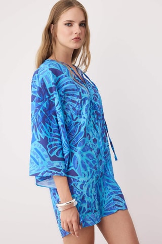 Vestido de playa - Azul claro