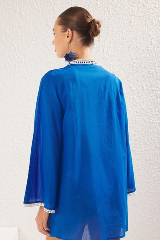 Vestido de playa - Azul rey