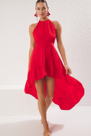 Vestido de playa - Rojo