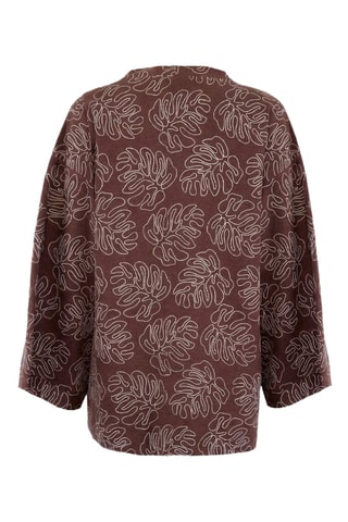 Kimono de playa - Marrón