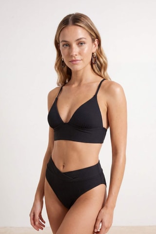 Braga de bikini - Negro