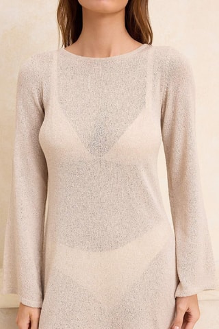 Vestido de playa - Beige