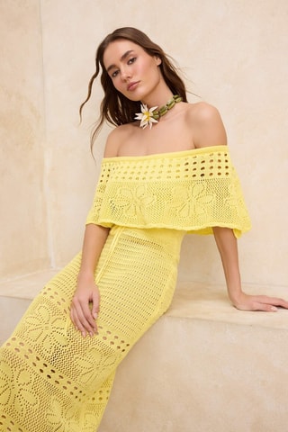 Vestido de playa - Amarillo