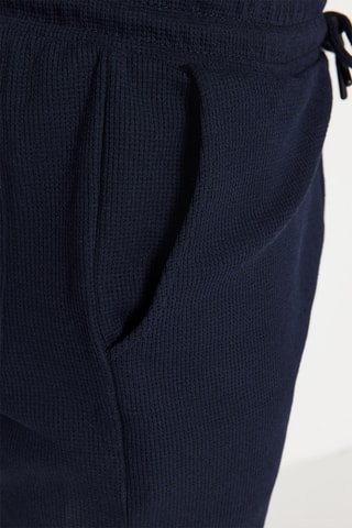 2 shorts - Azul marino y beige