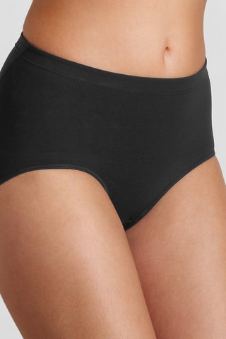 Shorties cintura subida Shape Maxi - Preto
