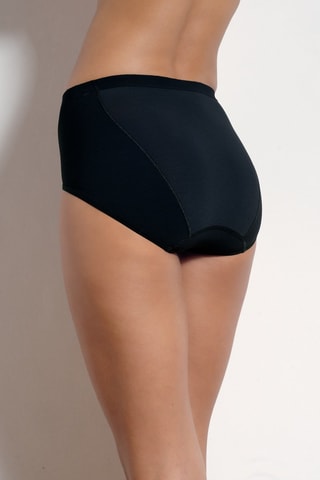 Shorties cintura subida Shape Maxi - Preto