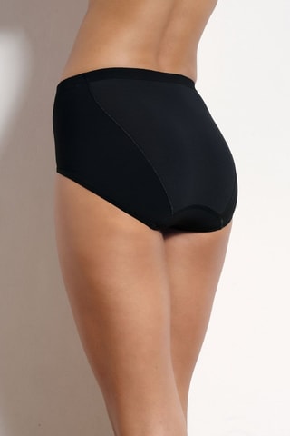 Shorties cintura subida Shape Maxi - Preto