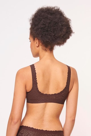 Soutien desportivo Zero Feel Lace - Castanho - Castanho