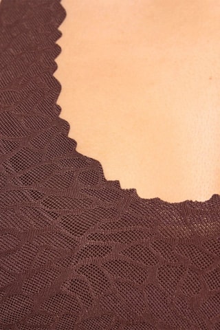 Soutien desportivo Zero Feel Lace - Castanho - Castanho