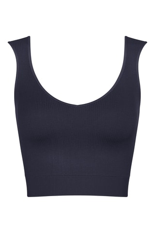Crop top EVER Infused Aloe - Preto - Preto