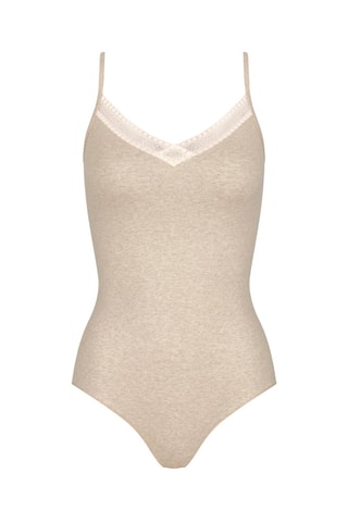 Body Go Ribbed - Bege - Bege