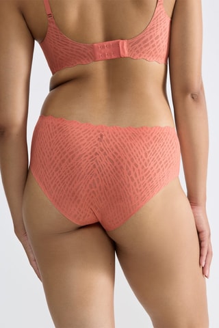 Cueca Hipster - Coral - Vermelho