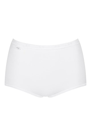 3 cuecas Basic H Pearl Maxi - Branco