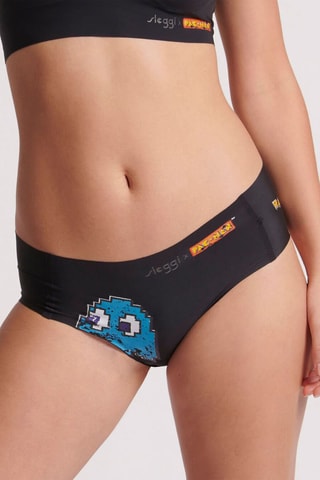 2 cuecas Zero Feel Pacman
 Preto