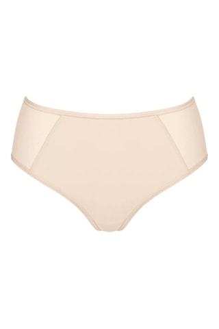 Tanga de cintura subida Soft Adapt P - Bege
