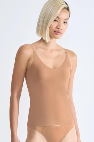Camisola interior Zero Feel 2.0 - Castanho