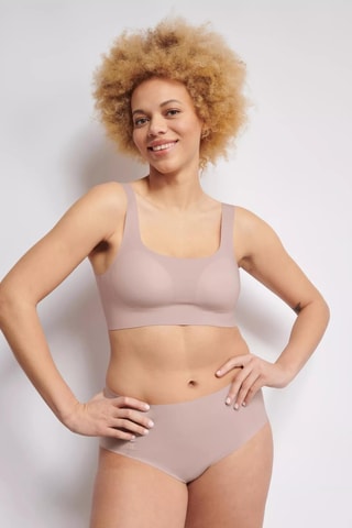Cueca de cintura subida Zero Feel 2.0 - Cinzento