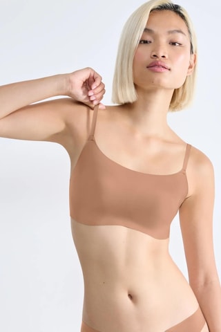 Soutien desportivo push-up Zero Feel - Castanho