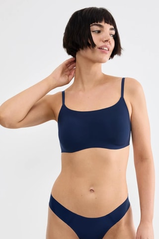 Soutien desportivo push-up Zero Feel - Azul-marinho