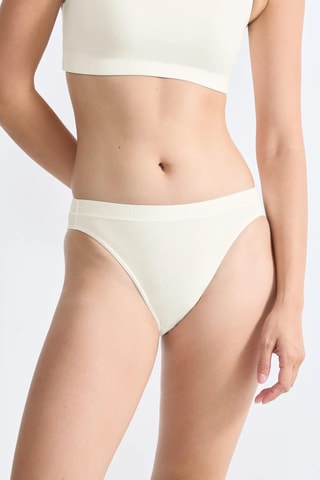 3 cuecas GO Casual - Branco
