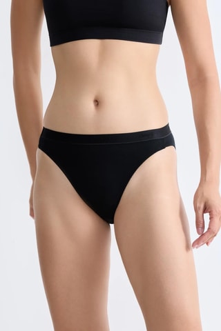 2 cuecas Casual - Preto