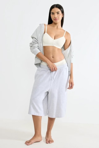 Soutien ampliforma em algodão biológico Ever Ease - Branco