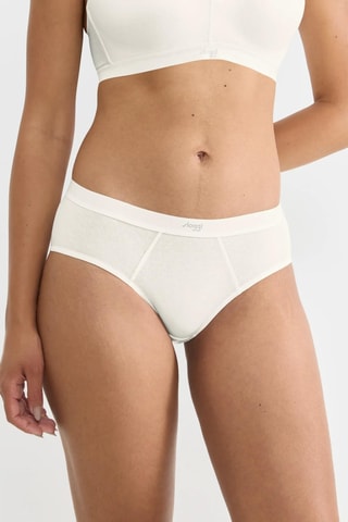 Shorties em algodão biológico Ever Ease - Cru
