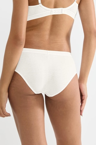 Shorties em algodão biológico Ever Ease - Cru