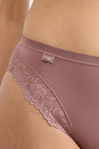 Cueca de cintura alta Romance - Castanho