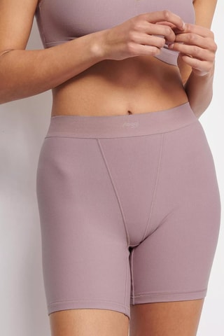 Panties de algodão biológico de cintura subida Ever Ease - Rosa-velho