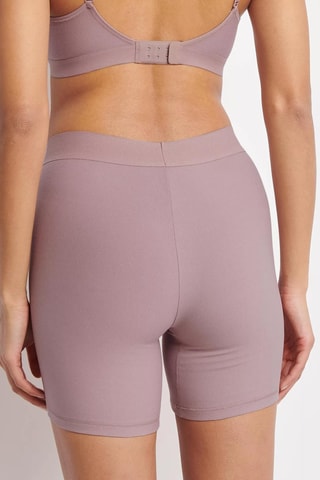 Panties de algodão biológico de cintura subida Ever Ease - Rosa-velho